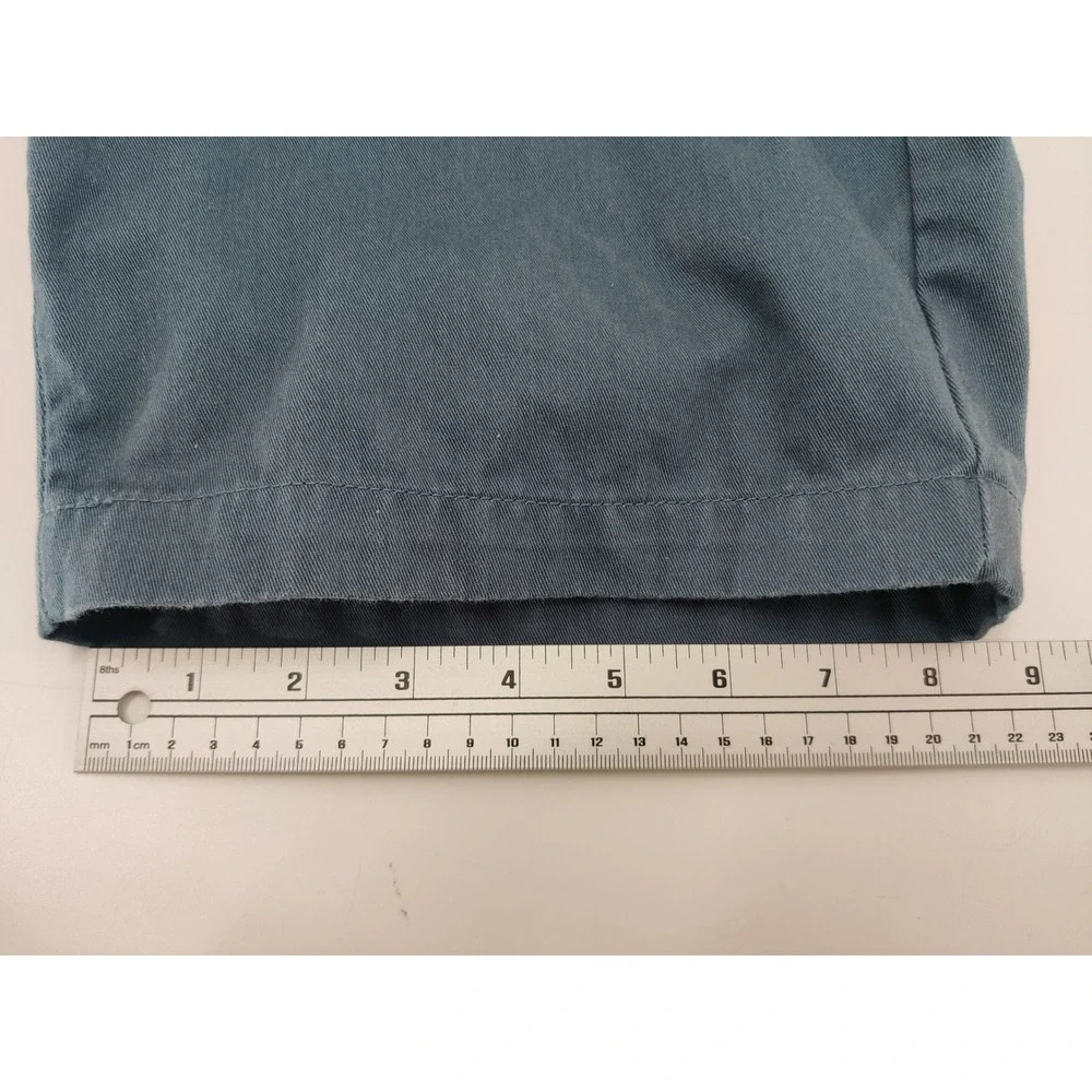 Volcom Mens Size 30‎ True To This Chino Shorts Blue Cotton Blend Casual